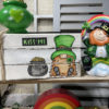 Kiss Me St. Patrick’s Day Gnome {Stamped Book Stack – Watercolor} - Image 6