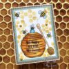 BeeCandy {Square Stencil} ABST - Image 2
