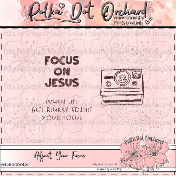 Adjust Your Focus {Digital Stamp Set} JHDS