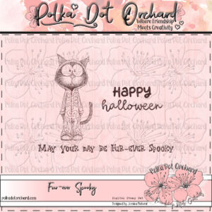Fur-ever Spooky {Digital Stamp Set} JPDS