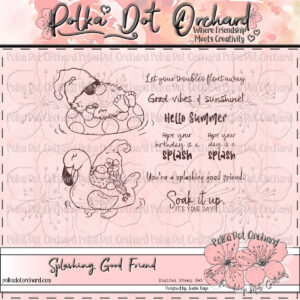 Splashing Good Friend {Digital Stamp Set} JHDS