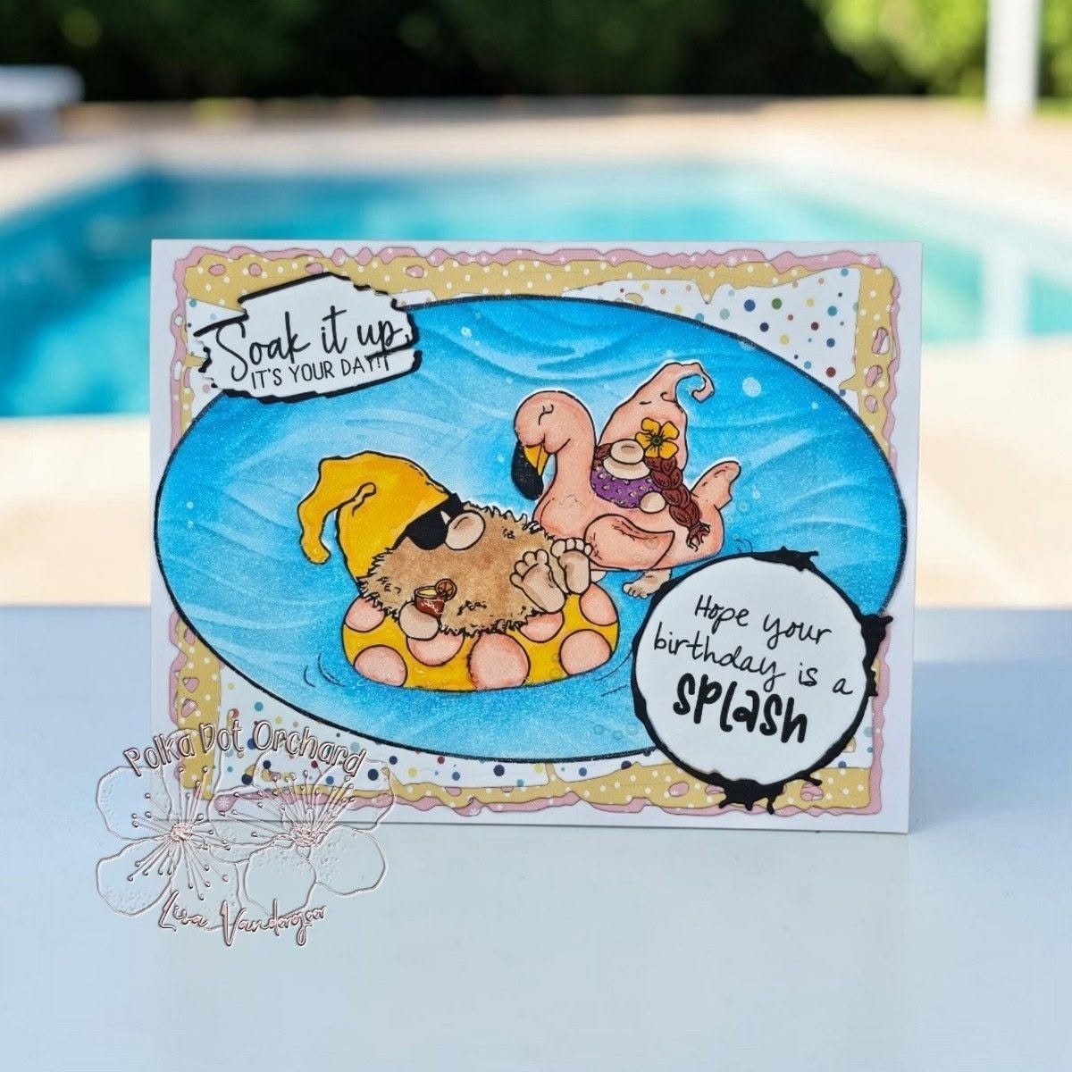 Splashing Good Friend {Digital Stamp Set} JHDS - Image 4